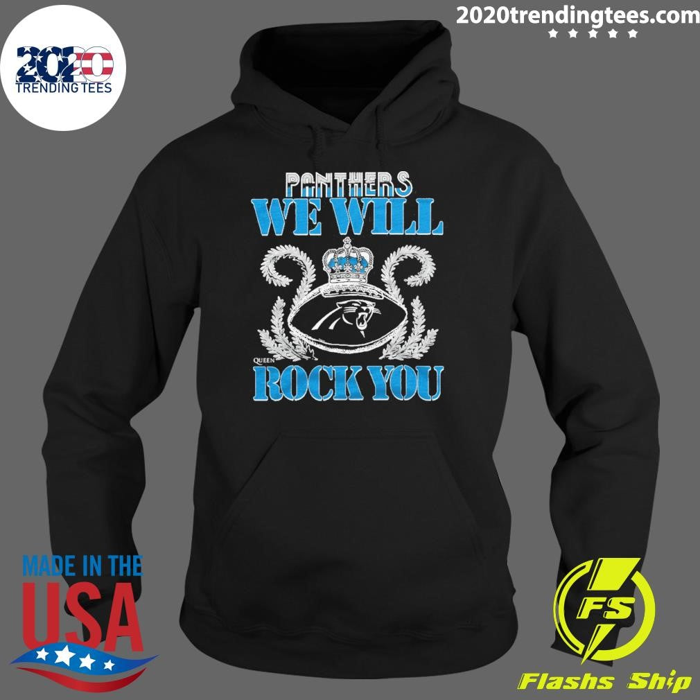 NFL 2026 Carolina Panthers Homage We Will Rock You Schedule Queen Tri-Blend Shirt