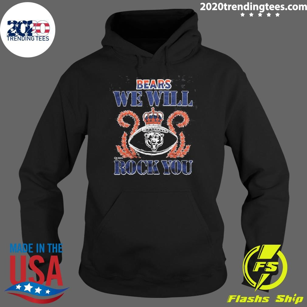 NFL 2026 Chicago Bears Homage We Will Rock You Schedule Queen Tri-Blend Shirt