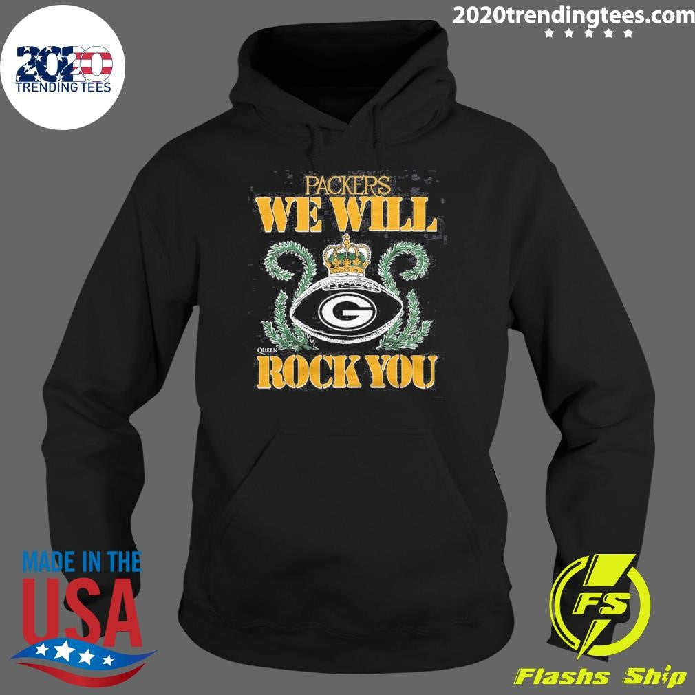 NFL 2026 Green Bay Packers Homage We Will Rock You Schedule Queen Tri-Blend Shirt