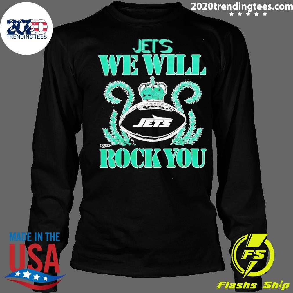 NFL 2026 New York Jets Homage We Will Rock You Schedule Queen Tri-Blend Shirt
