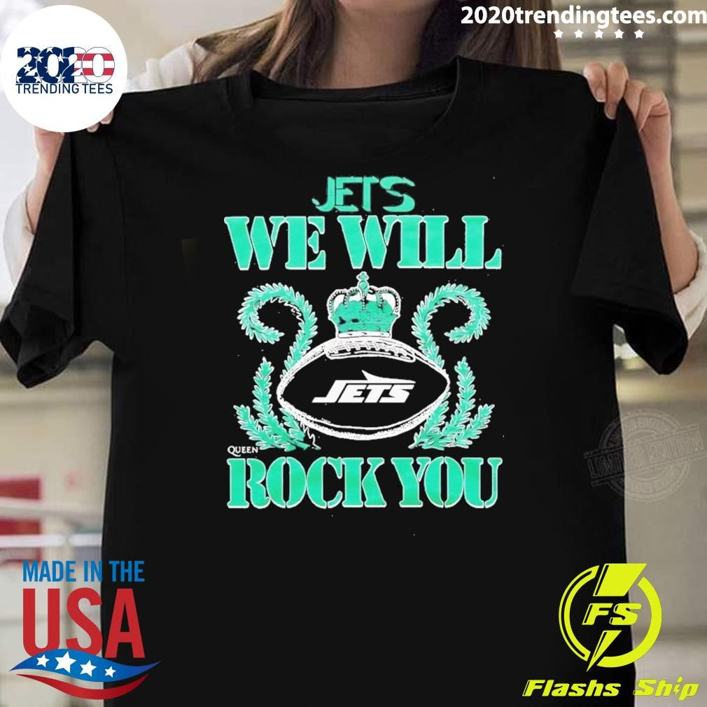 NFL 2026 New York Jets Homage We Will Rock You Schedule Queen Tri-Blend Shirt