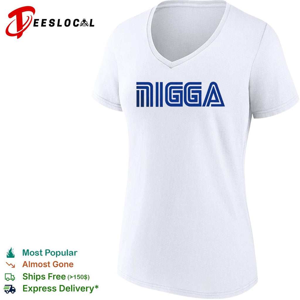 NIGGA Sega logo parody shirt