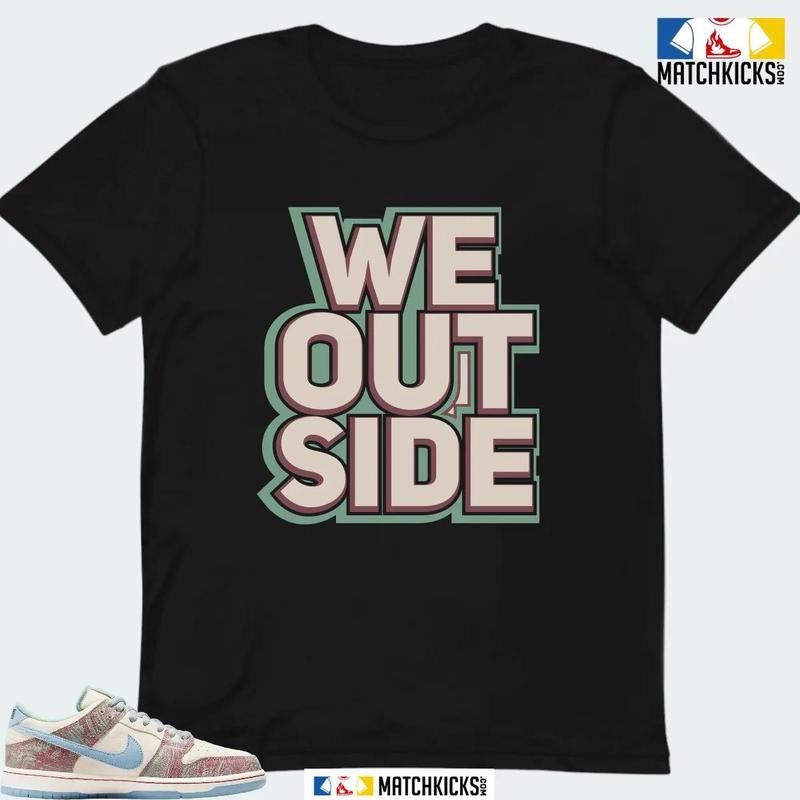 NK SB DUNK LOW CRENSHAW SKATE CLUB SNEAKER MATCHING T-SHIRT (WE OUTSIDE) Hoodie Sweatshirt | PrintMintTees.com