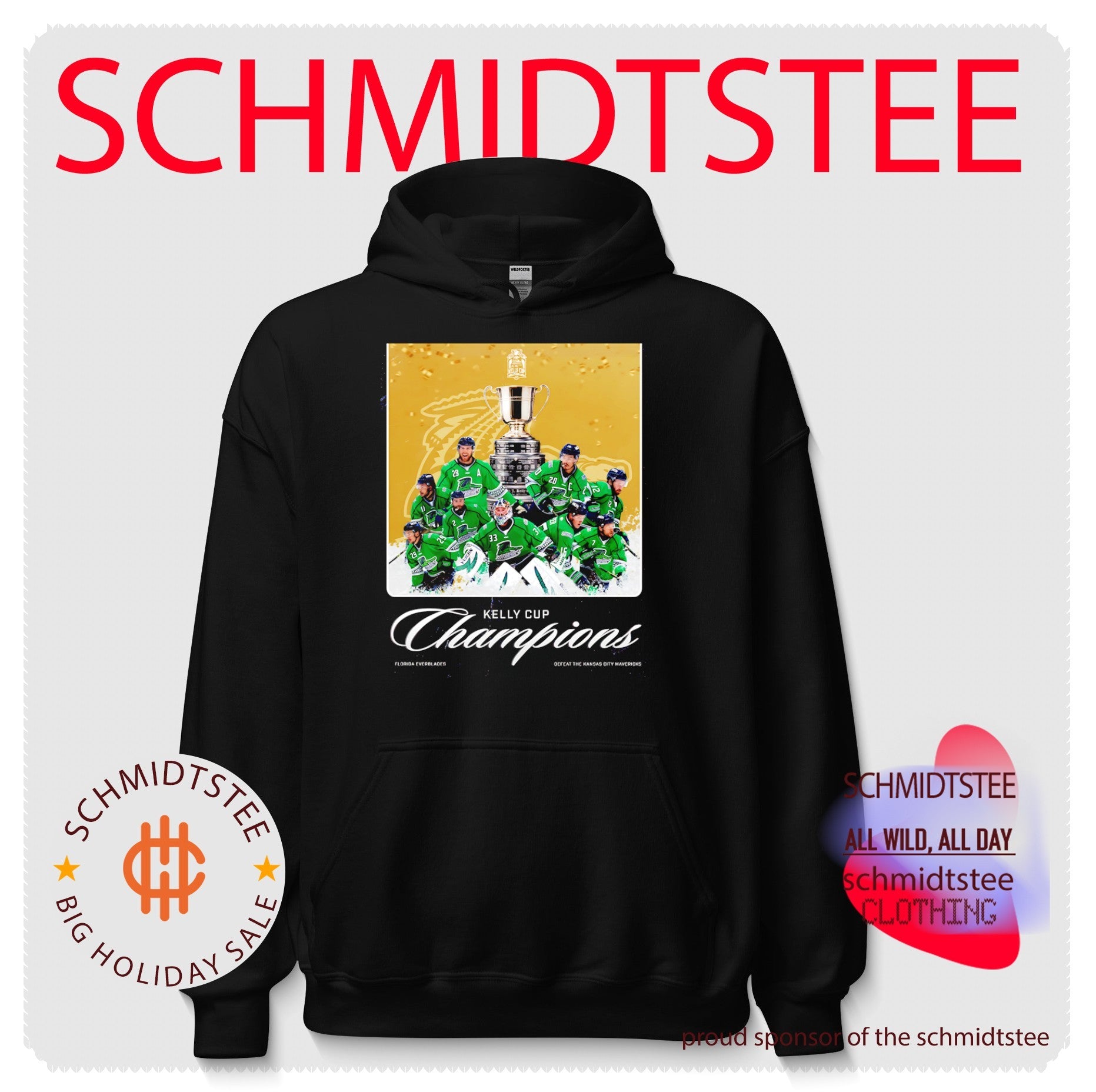 Florida Everblades 2026 Kelly Cup Champions poster shirt