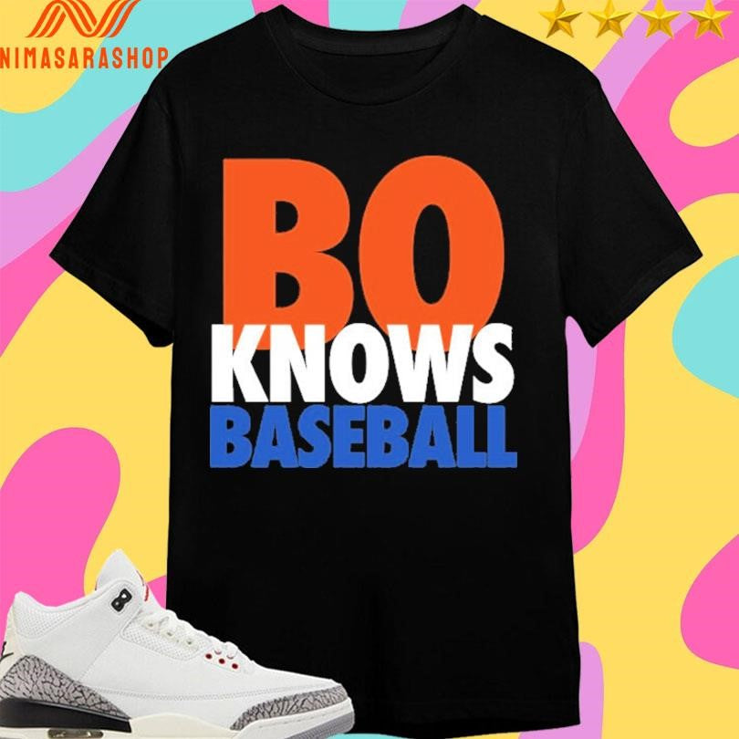 NY Bo Knows Baseball Shirts