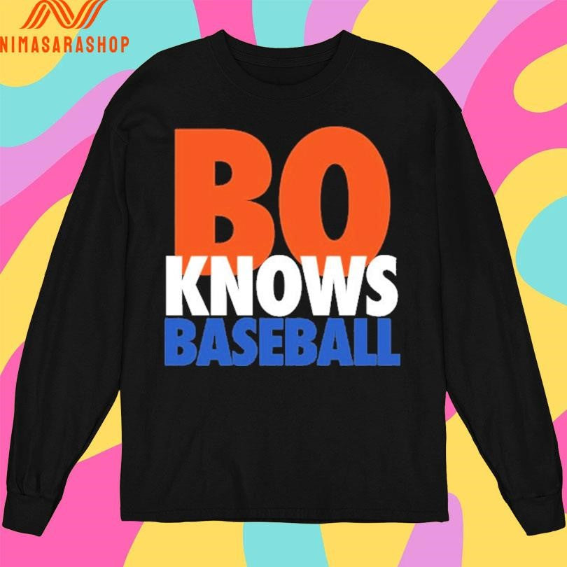 NY Bo Knows Baseball Shirts