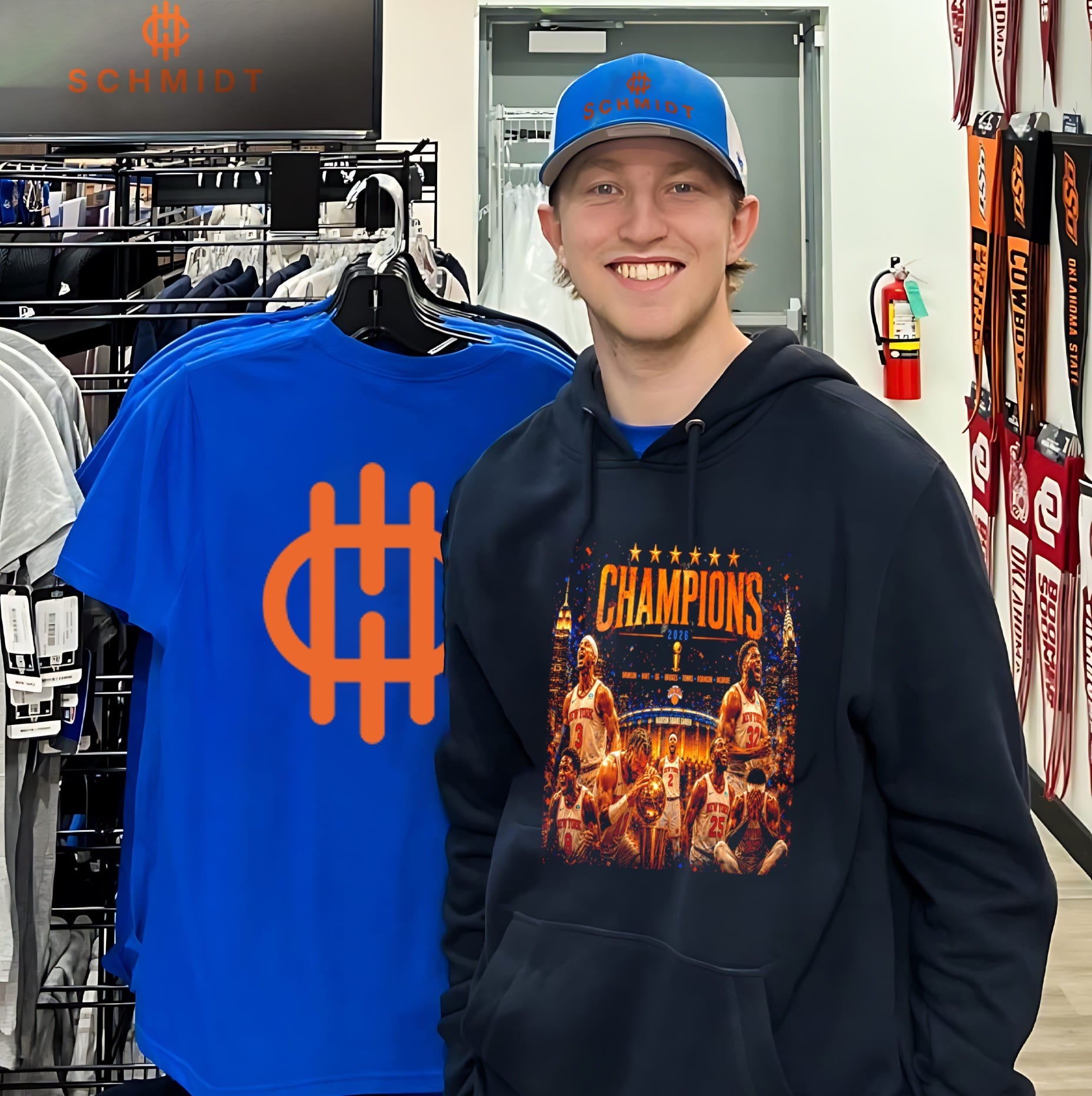 NY Knicks Champions 2026 poster shirt