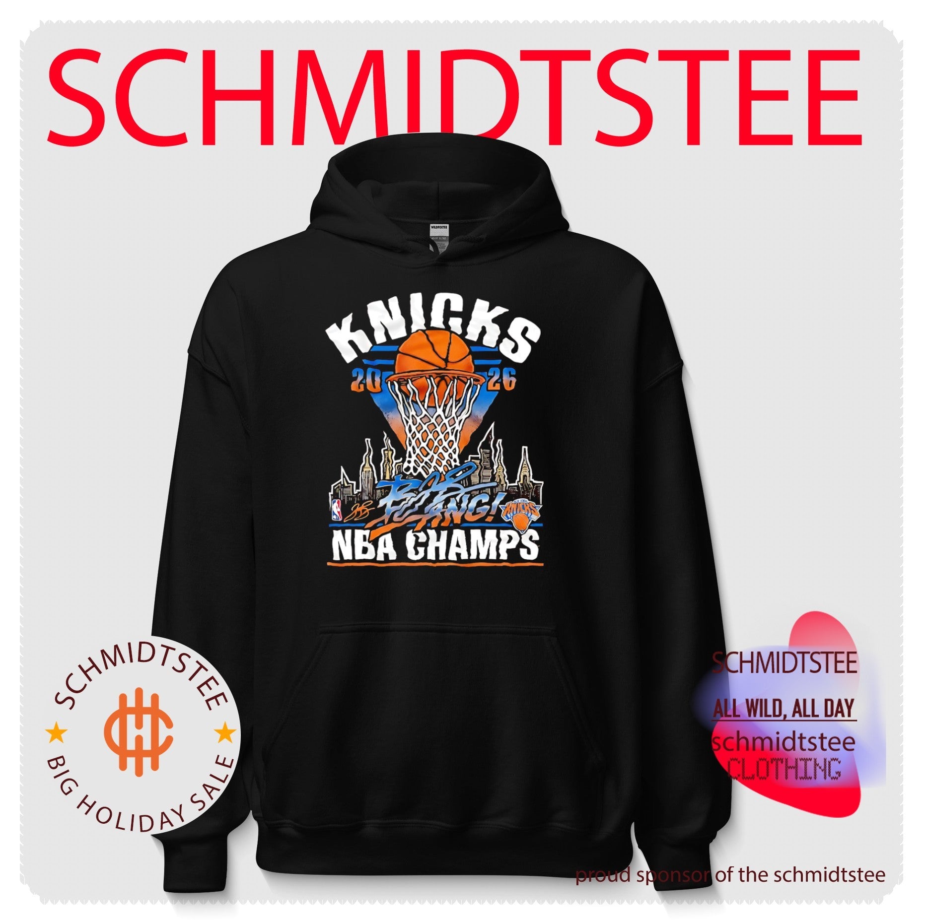 NY Knicks NBA Champions Winners Skyline 2026 Shirt