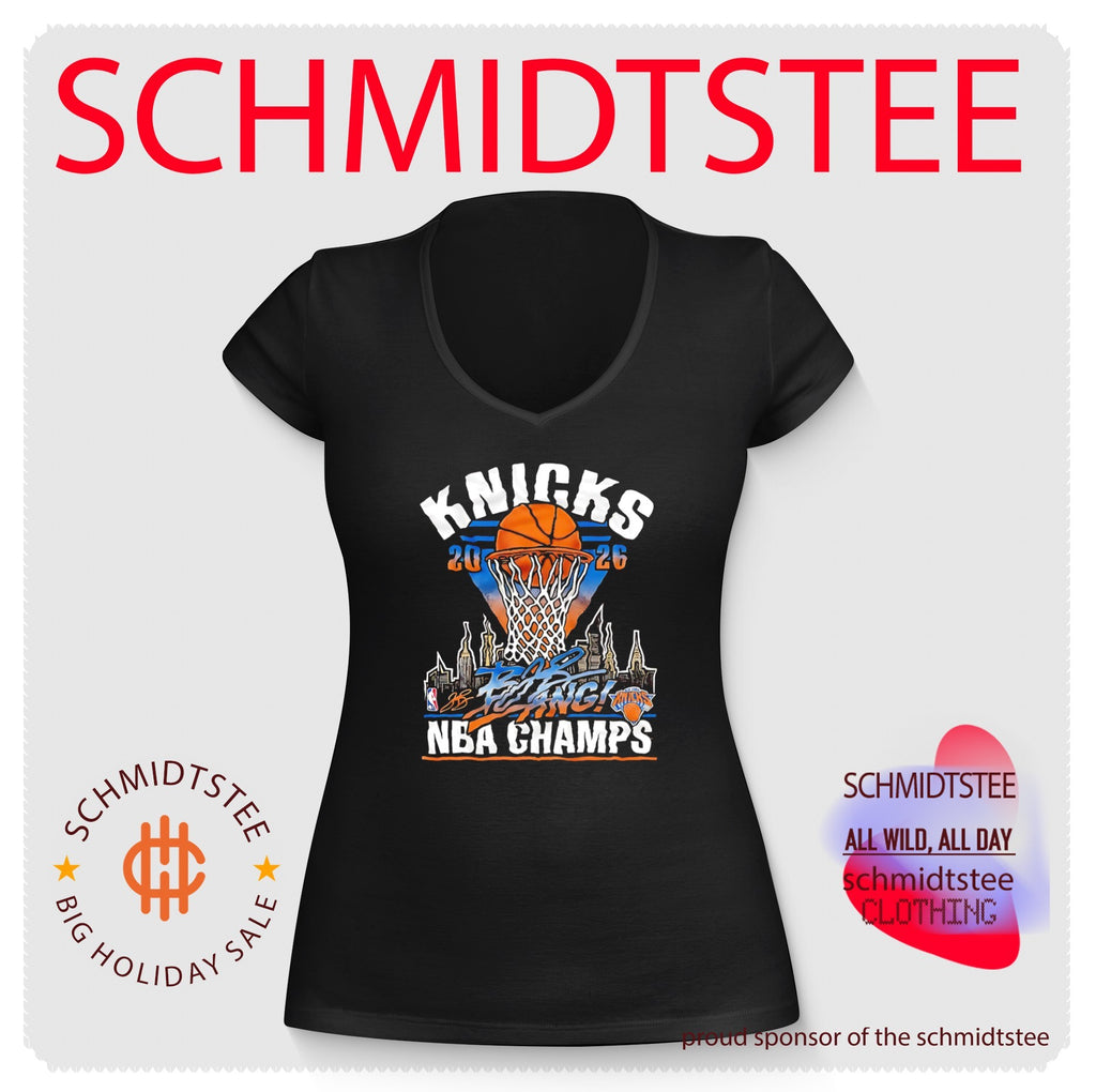 NY Knicks NBA Champions Winners Skyline 2026 Shirt