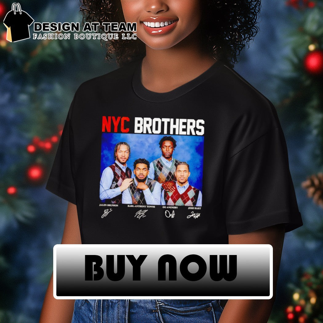 NYC Brothers Jalen Brunson Karl Josh Hart Og Anunoby Brothers Meme Vintage shirt
