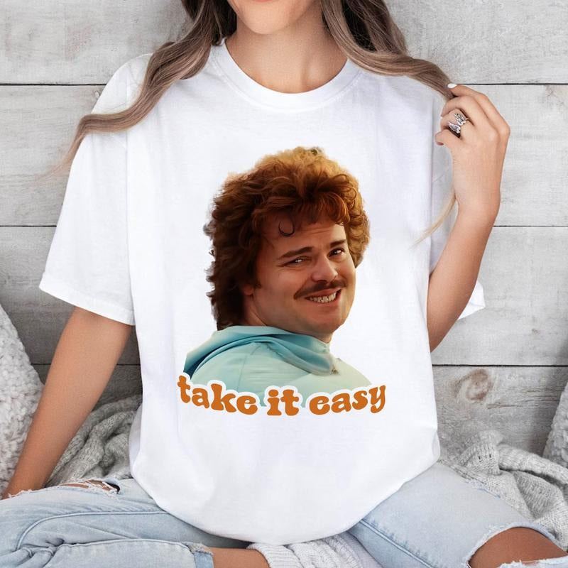 Nacho Libre Take It Easy Vintage Shirt, Nacho Libre Shirt, Movie Quote Shirt Hoodie Sweatshirt | PrintMintTees.com