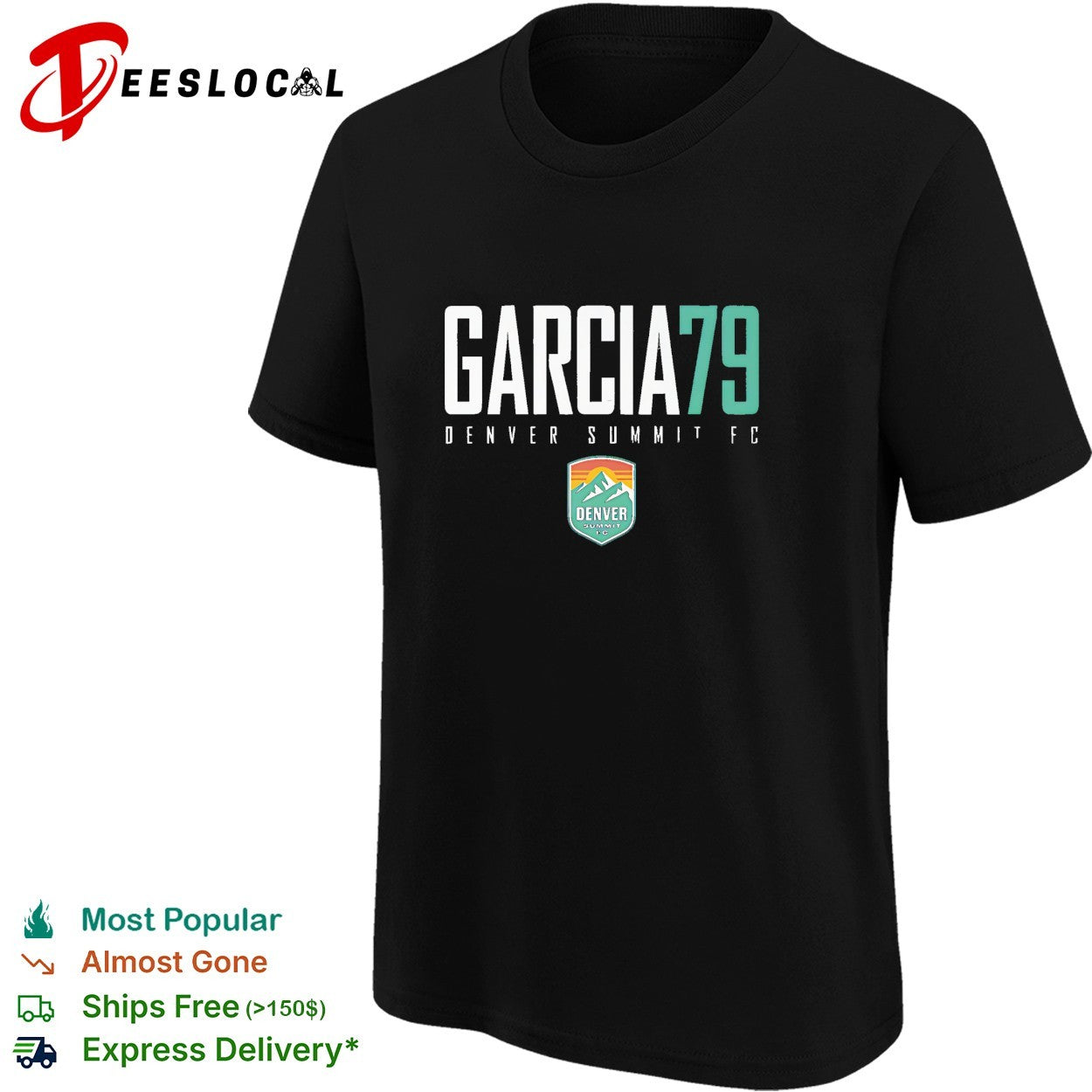 Nahikari Garcia 79 Denver Summit FC professional women’s soccer team shirt