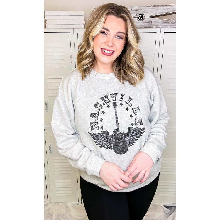 Nashville Guitar Sweatshirt Shirt Hoodie | PrintMintTees.com