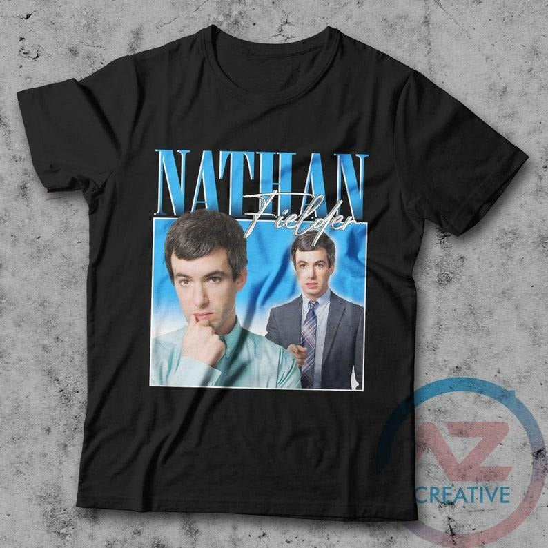 Nathan Fielder shirt homage Nathan Fielder vintage 90's clothing adult unisex New Men Women T-Shirt Birthday Gift Hoodie...