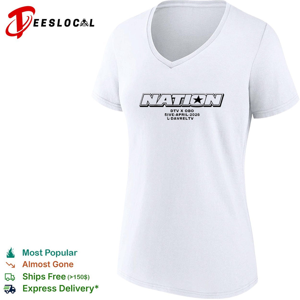 Nation DTV X OBO 5ive April 2026 Davreltv shirt