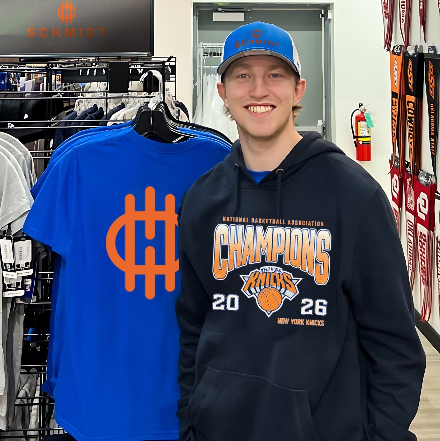 National Basketball Association New York Knicks logo shirt