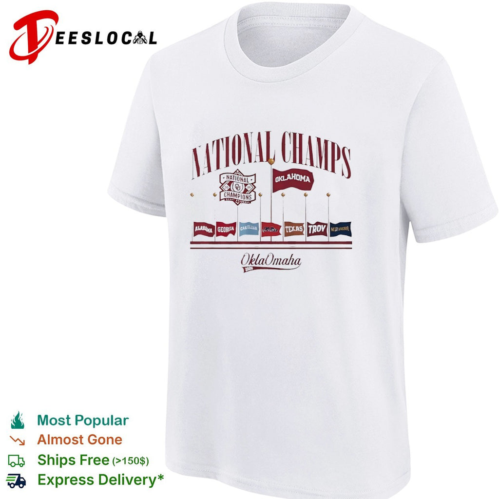 National Champs Oklahoma 2026 Alabama Georgia Carolina Ole Miss Texas Troy shirt