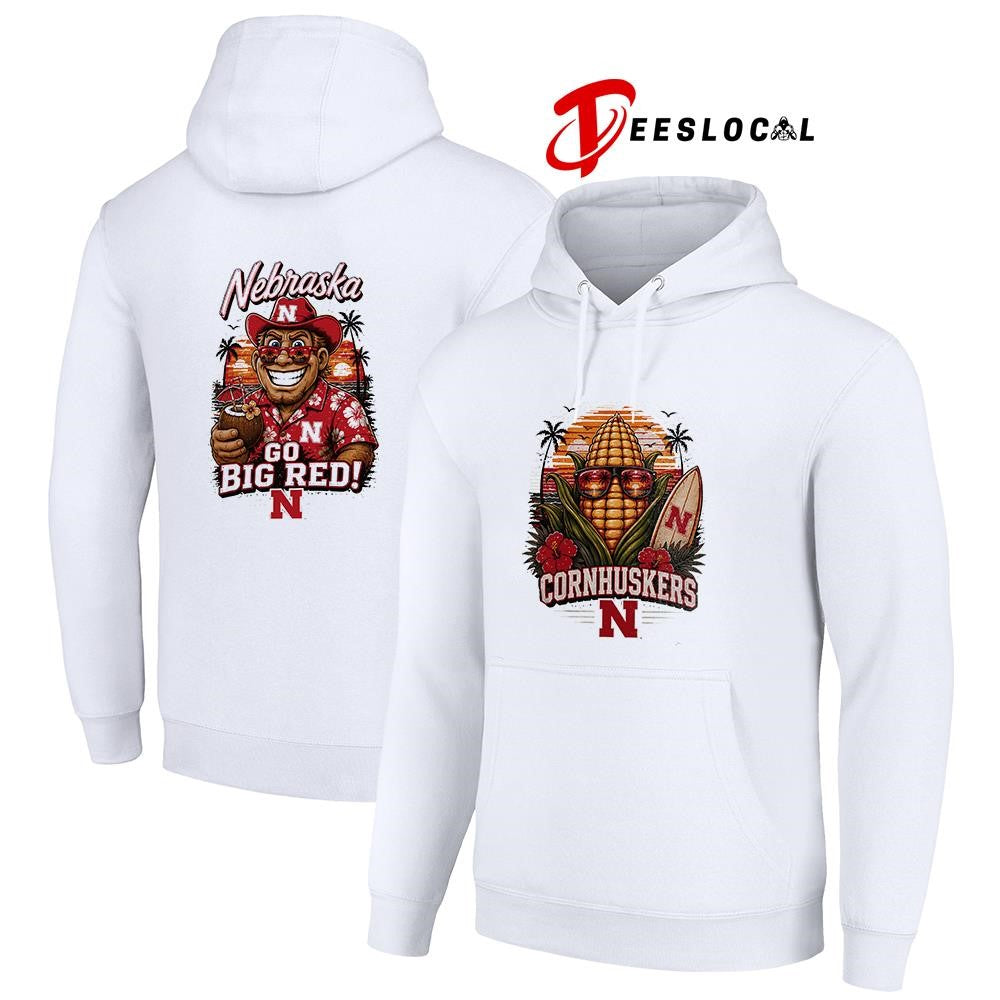 Nebraska Cornhuskers NCAA Tropical mascot shirt