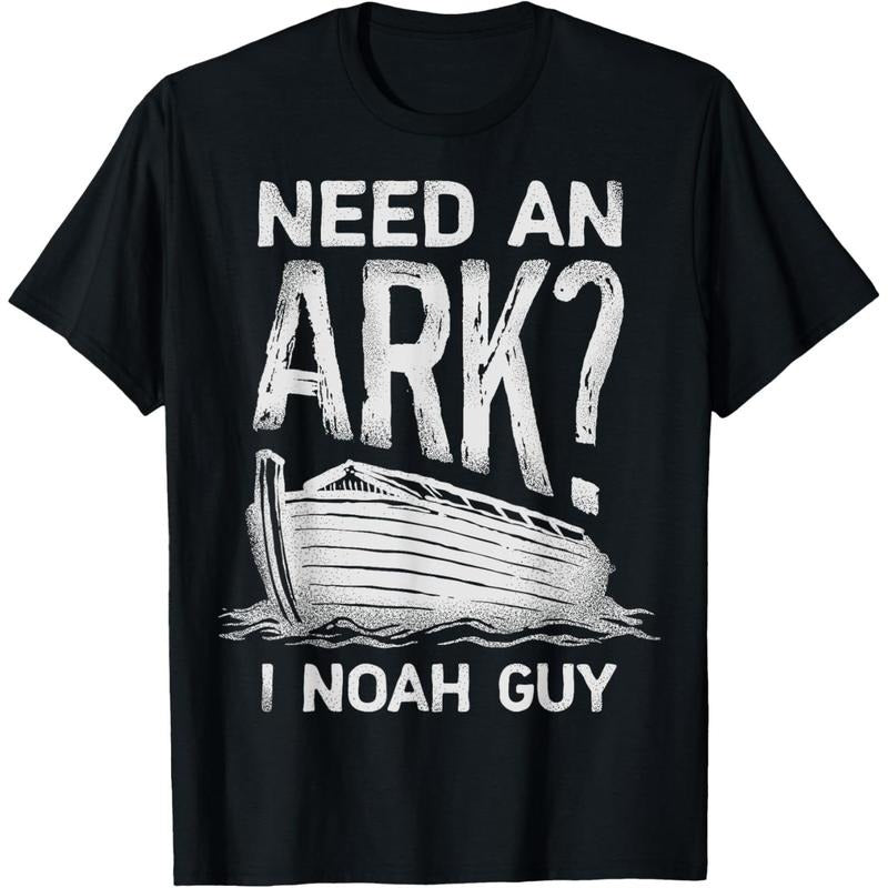 Need an Ark I Noah Guy Funny Christian Men Women Pun Humour T-Shirt Hoodie Sweatshirt | PrintMintTees.com