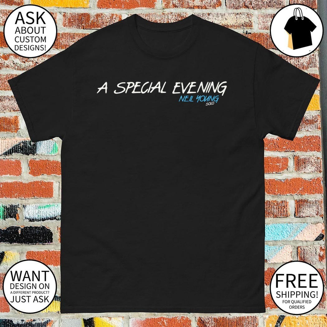 Neil Young Solo Trans a special evening shirt
