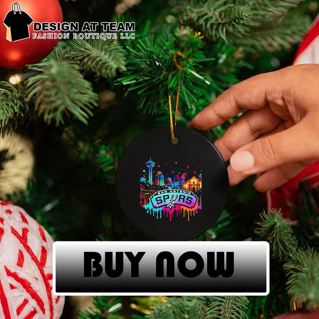 Neon City Skyline San Antonio Spurs Basketball NBA Team 2026 shirt