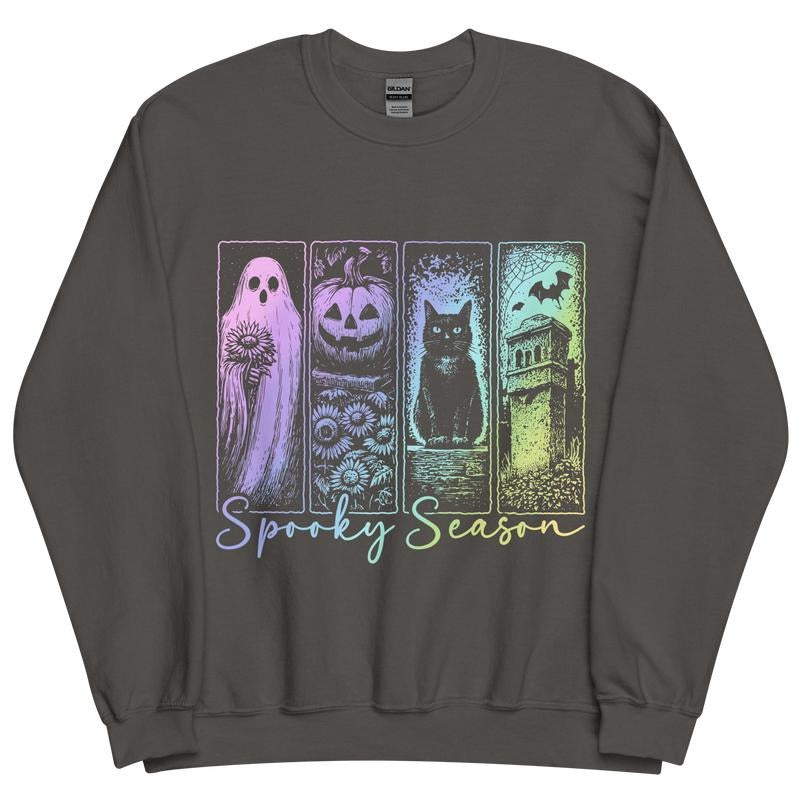 Neon Spooky Season Sweatshirt