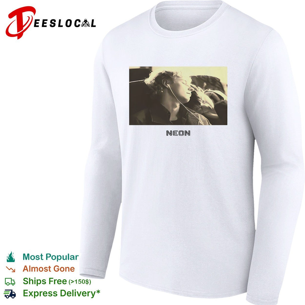 Neon boy music shirt