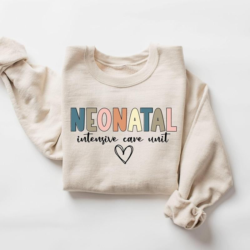 Neonatal Intensive Care Unit Sweatshirt, NICU Nurse Shirt, Nursing School Student Gift, Nurse Appreciation Sweatshirt,...