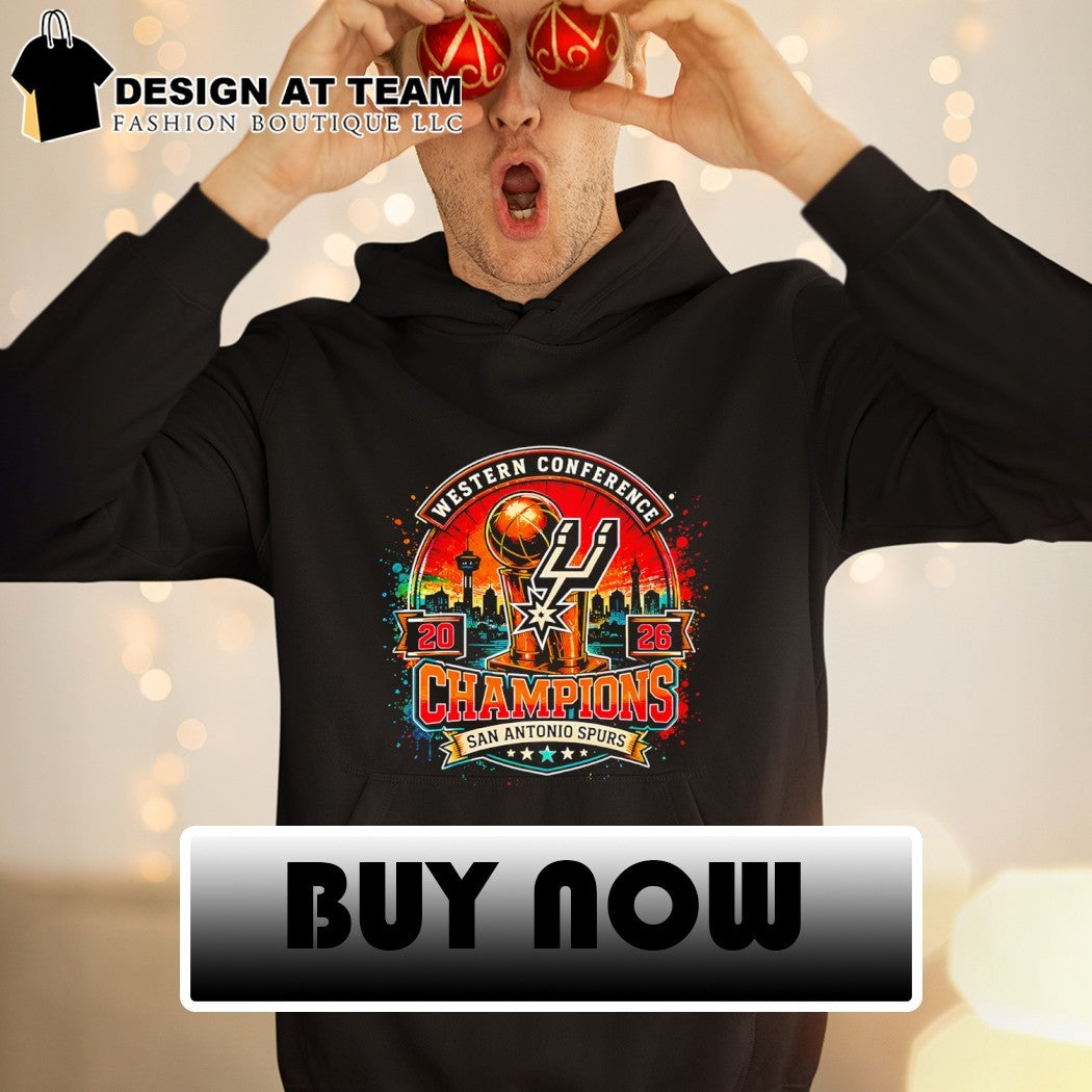 New 2026 Spurs Western Conference Retro Spurs Champions shirt