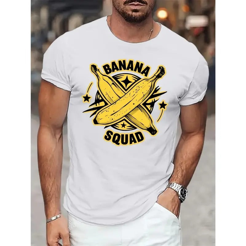New Casual Crew Neck Men's T-Shirt Made in USAstyle{n002}3 Hoodie Sweatshirt | PrintMintTees.com