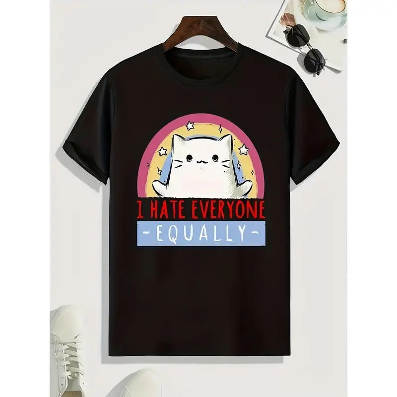 New Casual Crew Neck Men's T-Shirt Made in USAstyle{n002}4 Hoodie Sweatshirt | PrintMintTees.com
