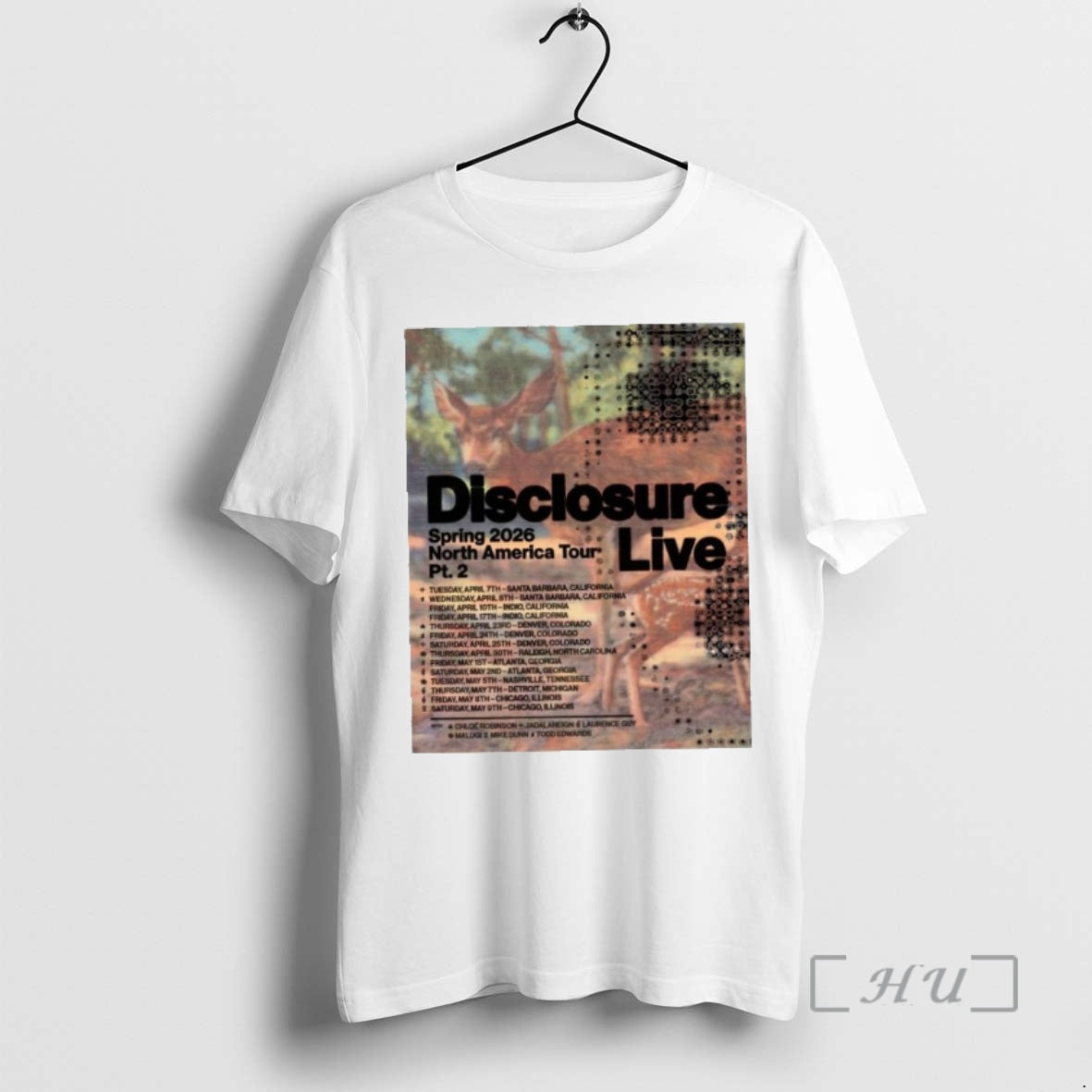 New Disclosure North America Tour Spring 2026 T-Shirts, Hoodie, Sweatshirt | PrintMintTees.com