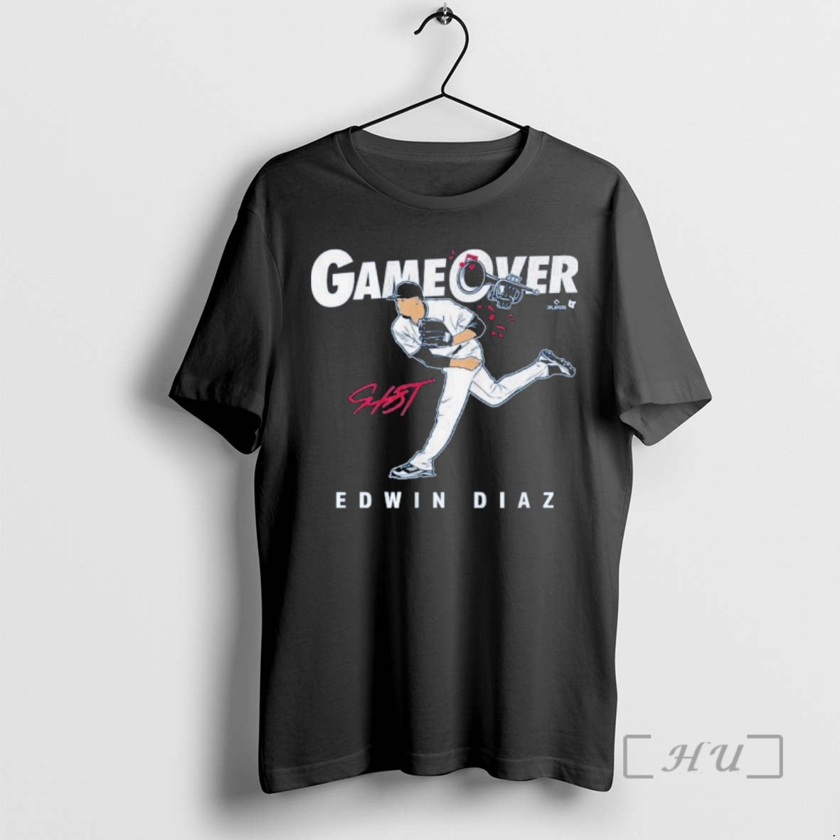 New Edwin Diaz Game Over Los Angeles T-Shirts, Hoodie, Sweatshirt | PrintMintTees.com