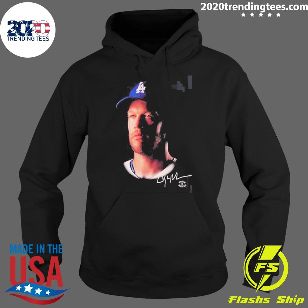 New Era Los Angeles Dodgers X Born x Raised Thank You Clayton Kershaw Shirt