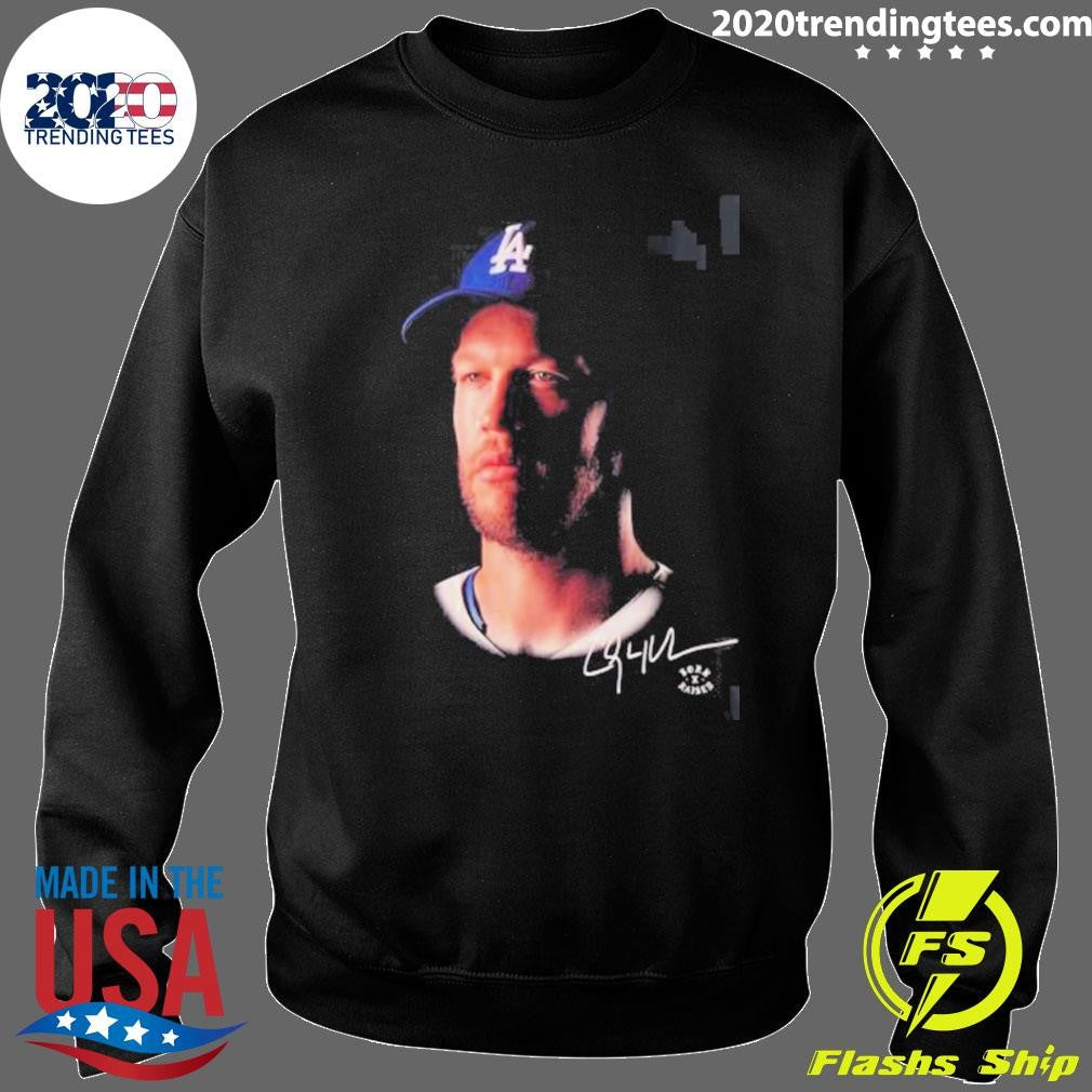 New Era Los Angeles Dodgers X Born x Raised Thank You Clayton Kershaw Shirt