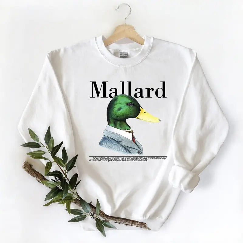 New Funny Mallard Ducks nature graphic Sweatshirt T-shirt Hoodie Unisex gift for Family and Friend | PrintMintTees.com