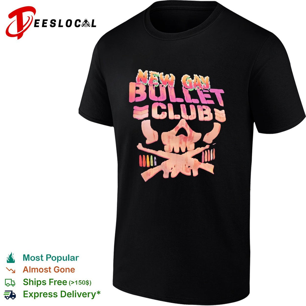 New Gay Bullet Club NJPW Professional Wrestling shirt