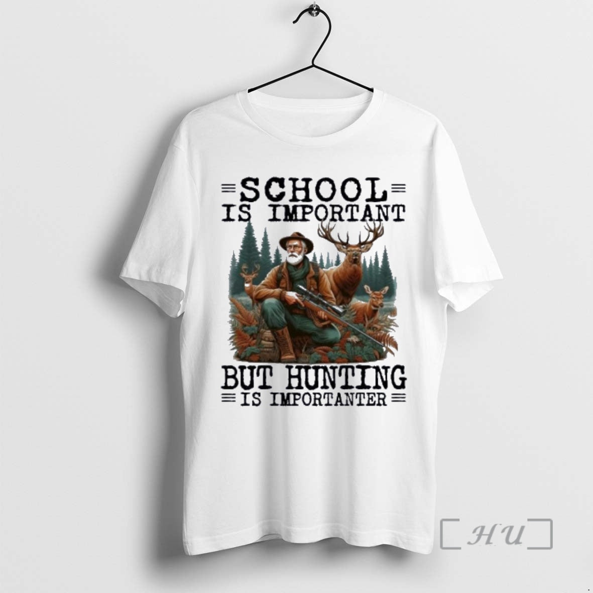 New Hunting School Is Important T-Shirts, Hoodie, Sweatshirt | PrintMintTees.com