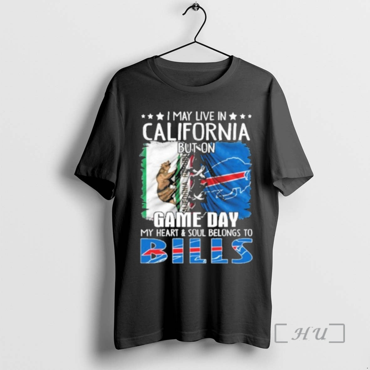 New I May Live In California But On Gameday My Heart And Soul Belongs To T-Shirts, Hoodie, Sweatshirt | PrintMintTees.com