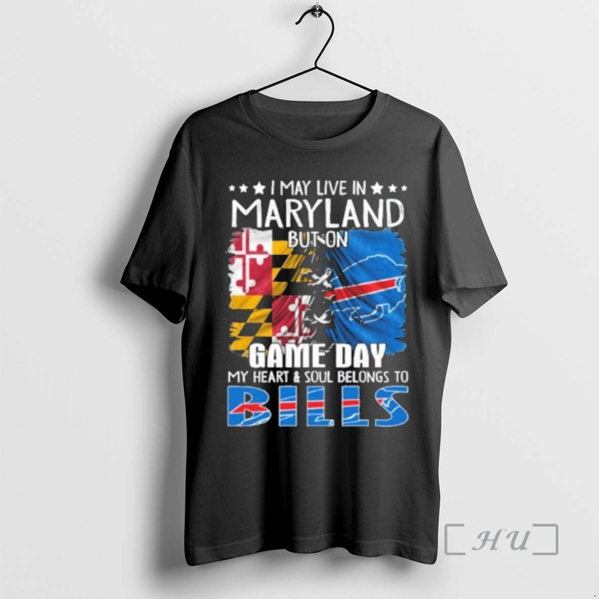 New I May Live In Maryland But On Gameday My Heart And Soul Belongs To T-Shirts, Hoodie, Sweatshirt | PrintMintTees.com