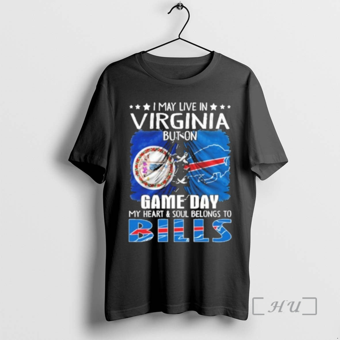 New I May Live In Virginia But On Gameday My Heart And Soul Belongs To T-Shirts, Hoodie, Sweatshirt | PrintMintTees.com