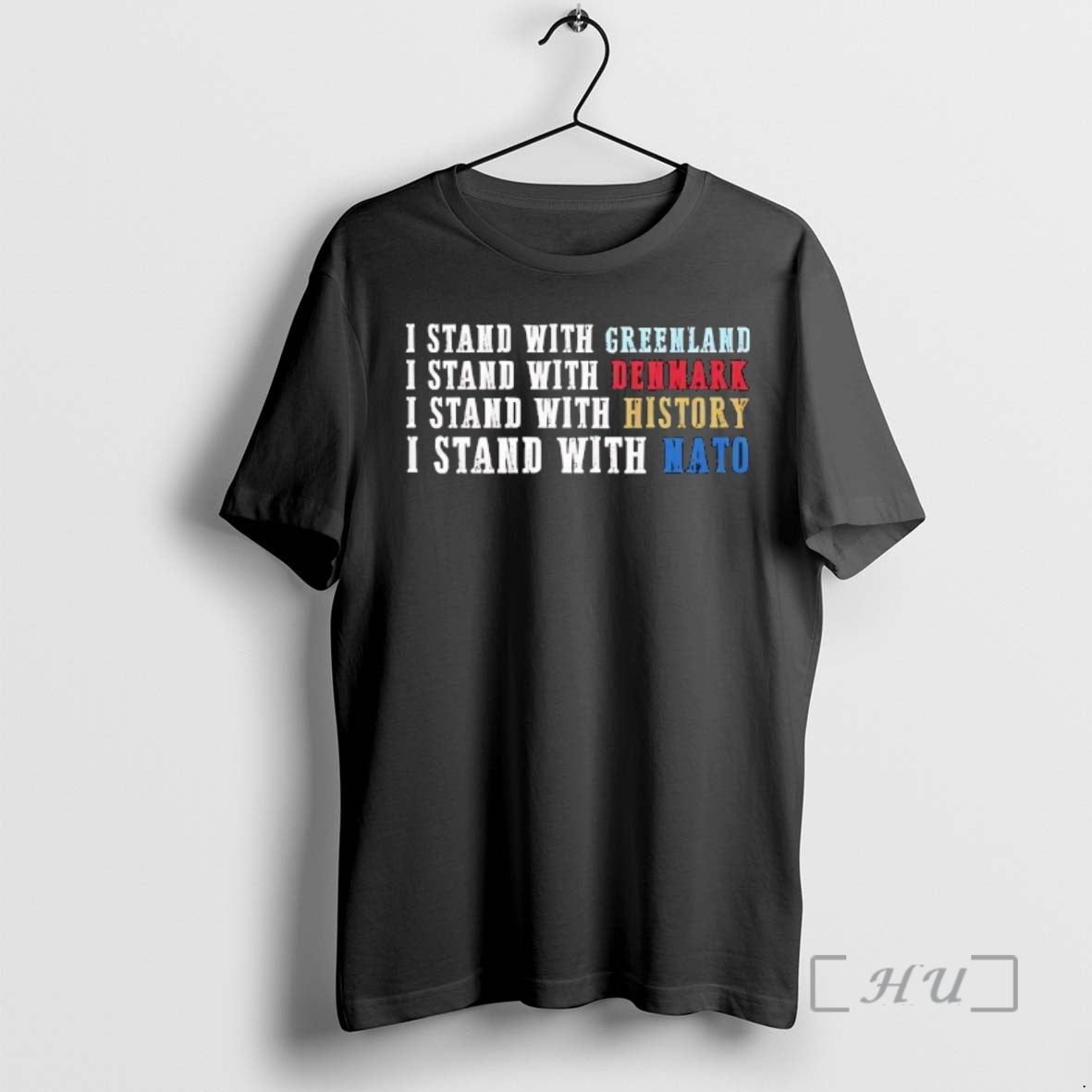New I Stand With Greenland I Stand With Denmark I Stand With History I Stand T-Shirts, Hoodie, Sweatshirt | PrintMintTees.com
