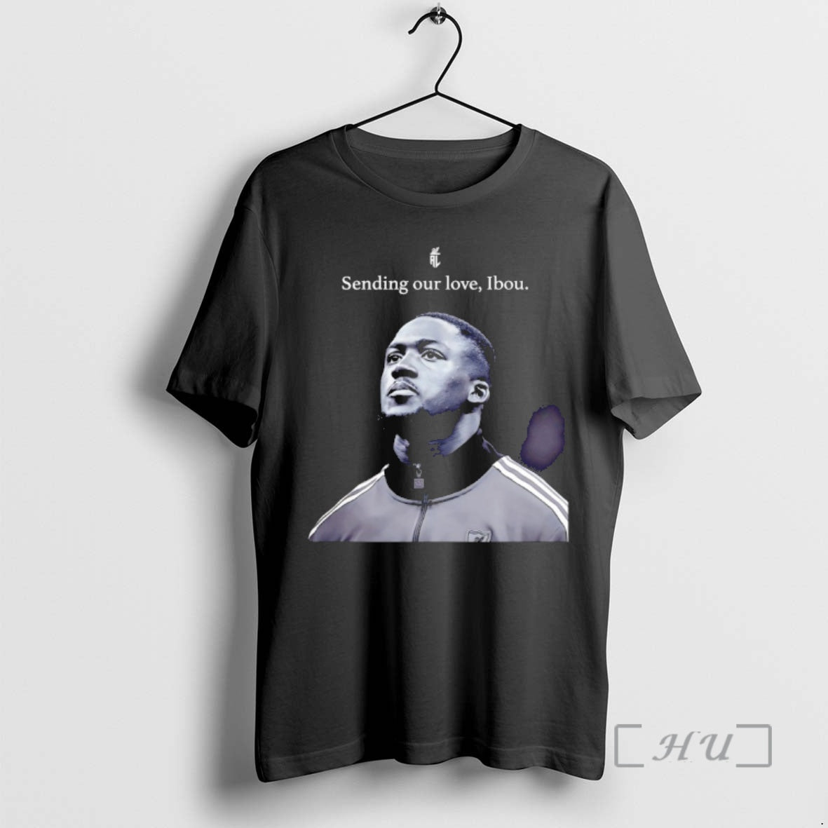 New Ibrahima Konate Sending Our Love Ibou T-Shirts, Hoodie, Sweatshirt | PrintMintTees.com
