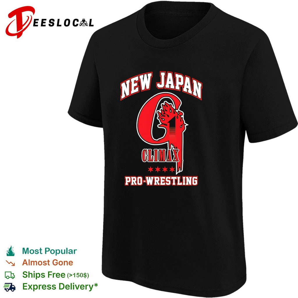 New Japan Pro Wrestling G1 Climax New Japan shirt