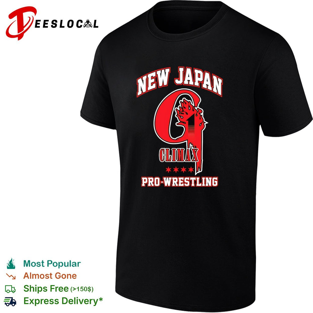 New Japan Pro Wrestling G1 Climax New Japan shirt