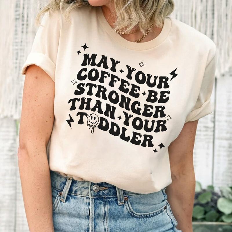 New Mom New Dad New Parents Shirt Coffee Coffee Lover Raise Shirt New Mom Dad Cotton Fabric T-Shirts, Hoodie, Sweatshirt