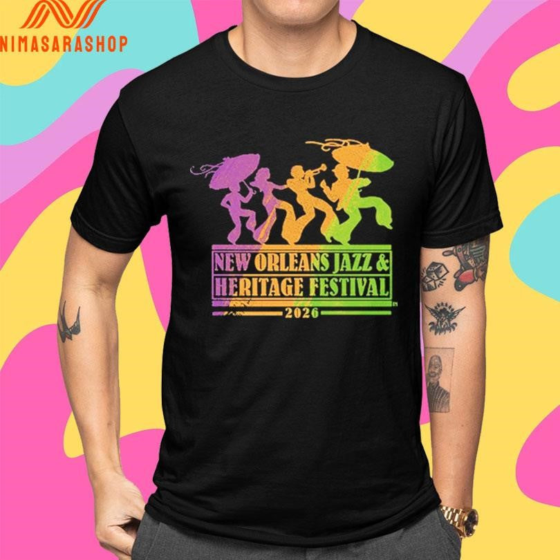 New Orleans Jazz And Heritage Festival 2026 Shirts