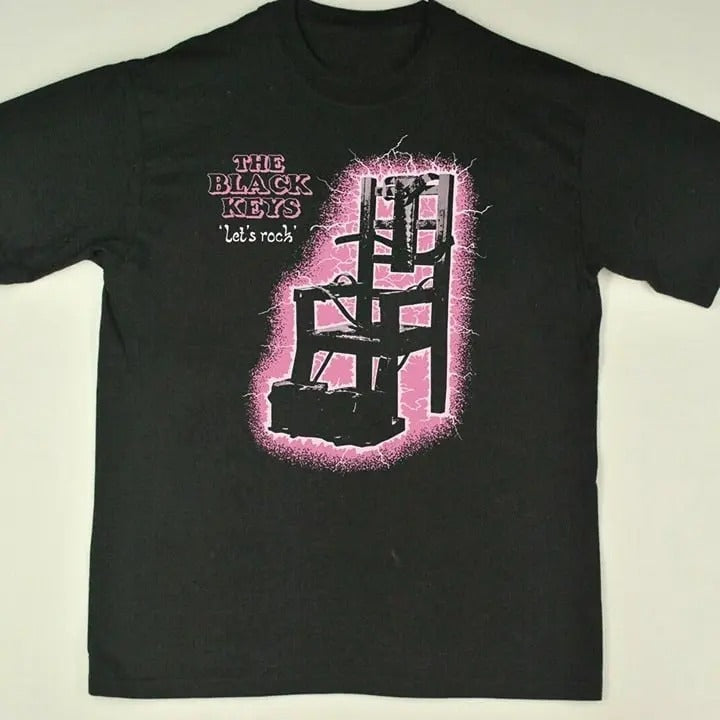 New Popular The Black Keys Shirt Tour Gift For Fans Men Cotton Menswear Tshirt Hoodie Sweatshirt | PrintMintTees.com