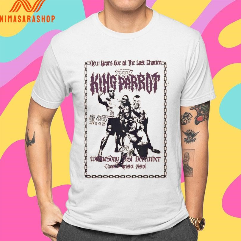 New Years Eve At The Last Chance King Parrot Shirts