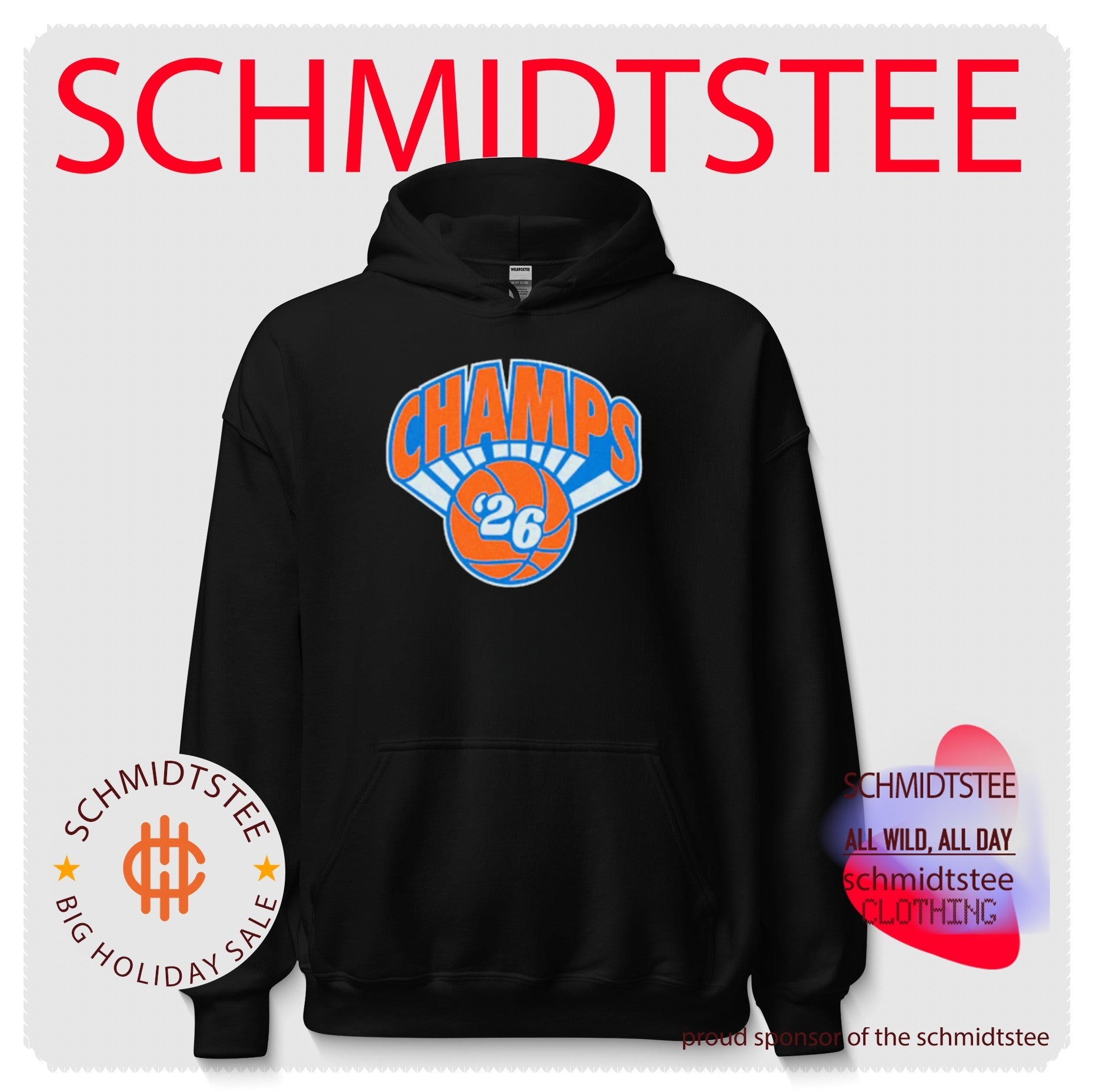 New York Basketball Champs ’26 logo shirt